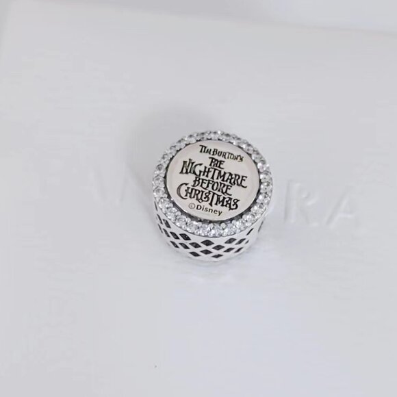 Pandora Nightmare Before Christmas Jack and Sally Exclusive Charm S925 Silver - Picture 3 of 9